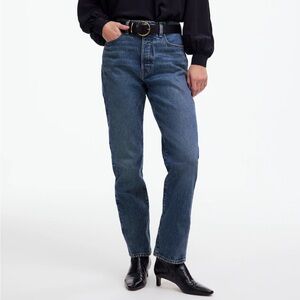 Madewell 90s Straight Crop Jeans - Concho Wash